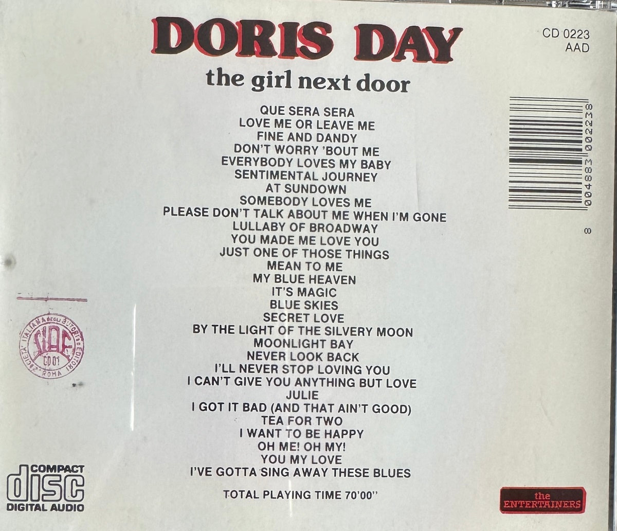 CD - Doris Day -The Entertainers - The Girl Next Door