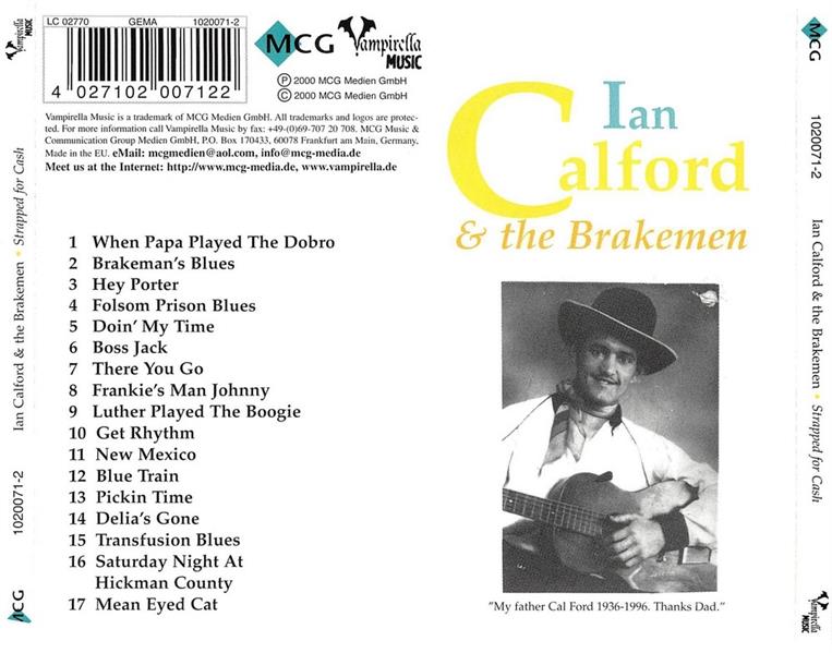 CD - Ian Calford - Strapped For Cash