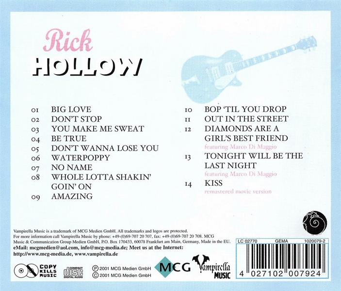 CD - Rick Hollow - All Dressed Up