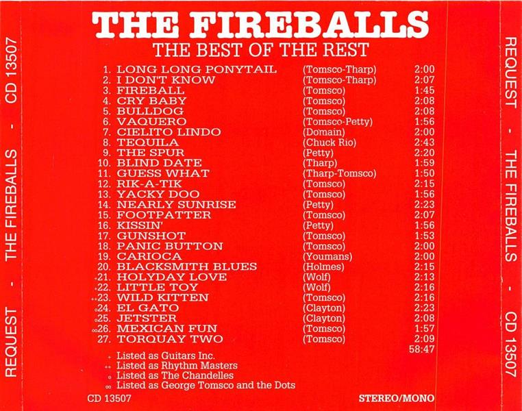 CD - Fireballs - Best Of