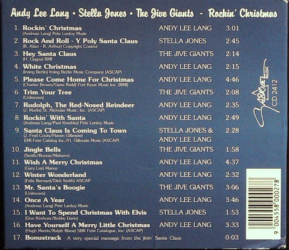 CD - Lang Andy Lee - Rockin Christmas