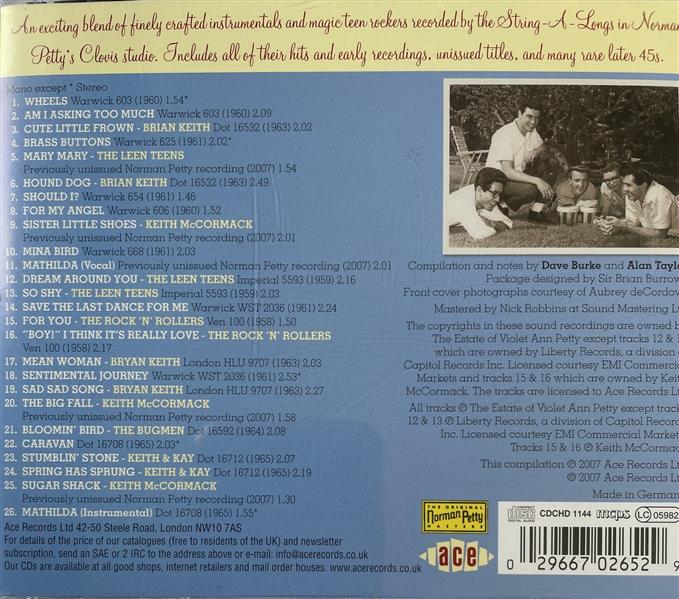 CD - String-A-Longs - Tex-Mex, Teen Magic Of The String-A-Longs