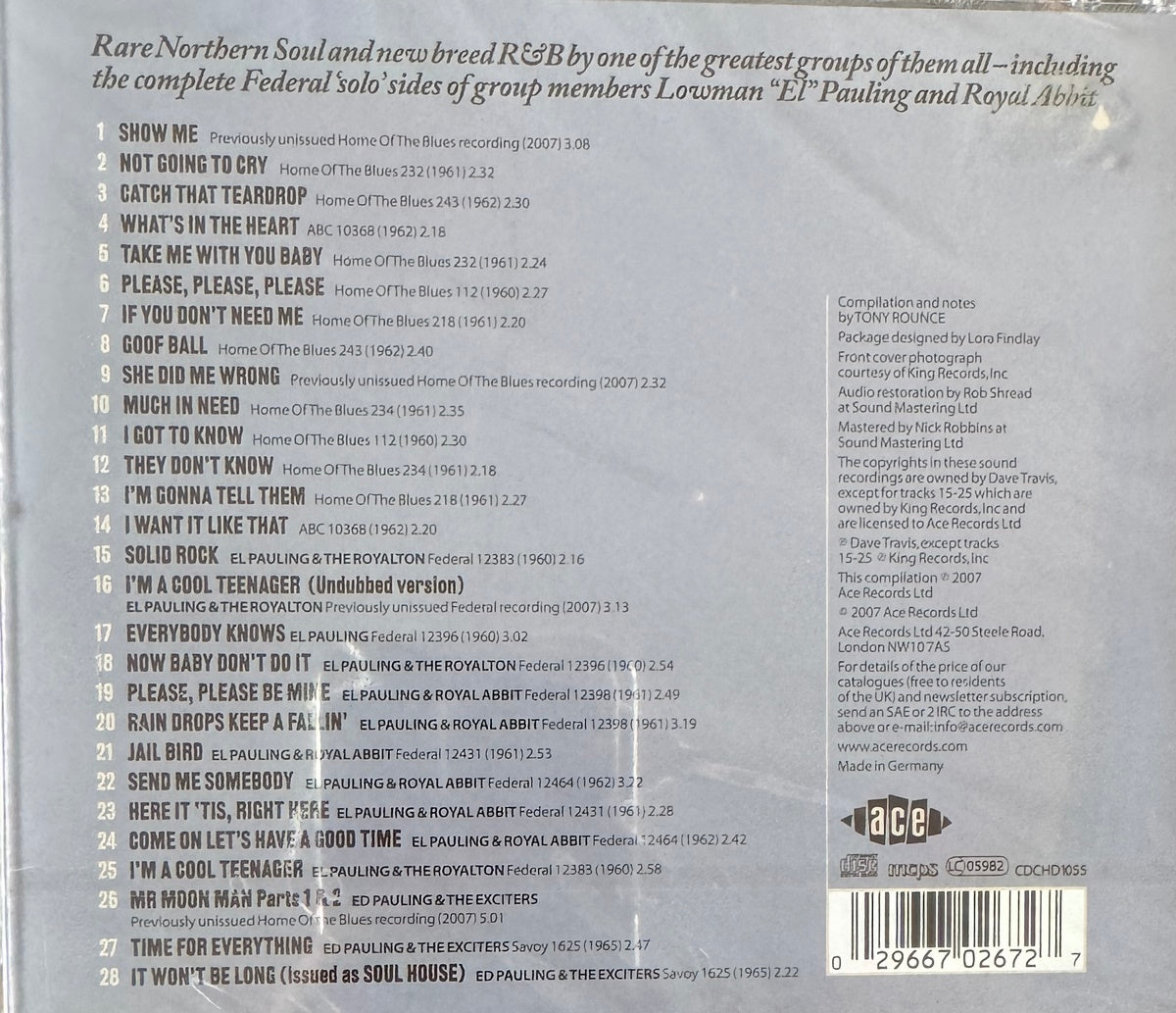 CD - 5 Royals - Catch That Teardrop