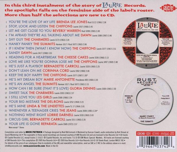 CD - VA - The Laurie Records Story Vol. 3: Girls & Girl Groups