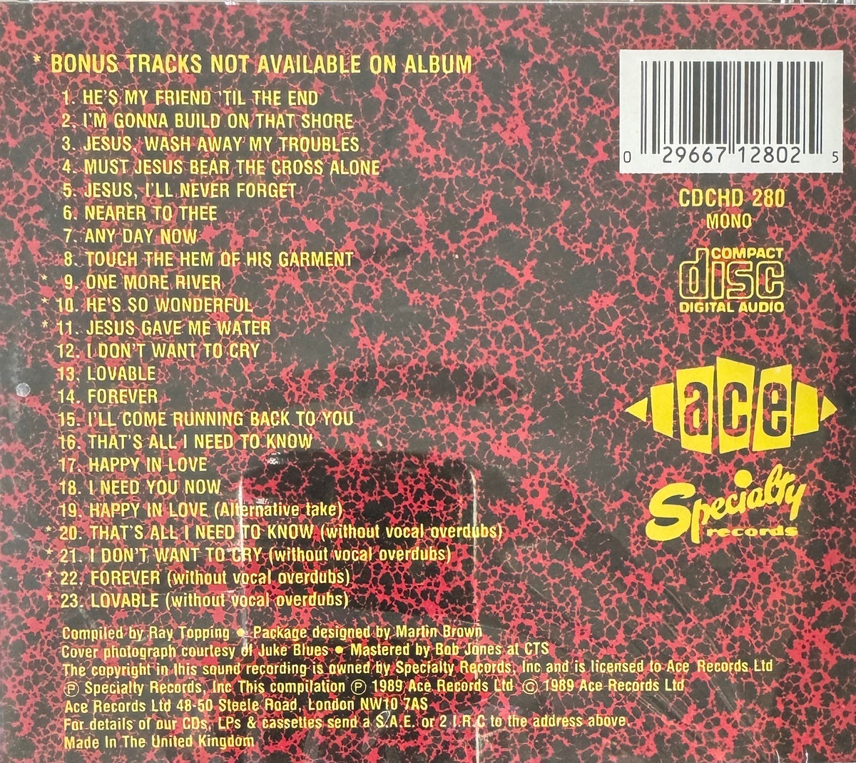 CD - Sam Cooke & The Soul Stirrers - In The Beginning