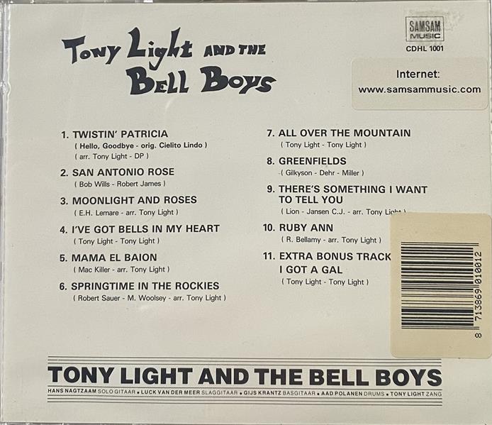 CD - Tony Light And The Bell Boys