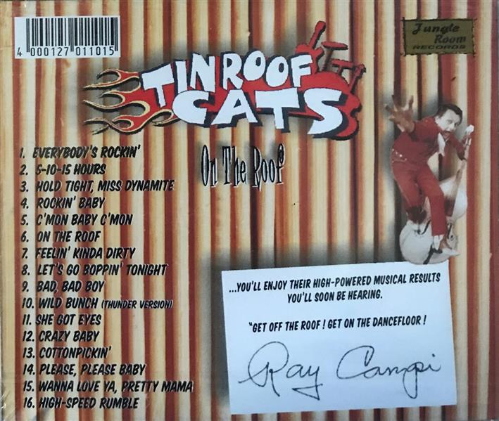CD - Tin Roof Cats - On The Roof