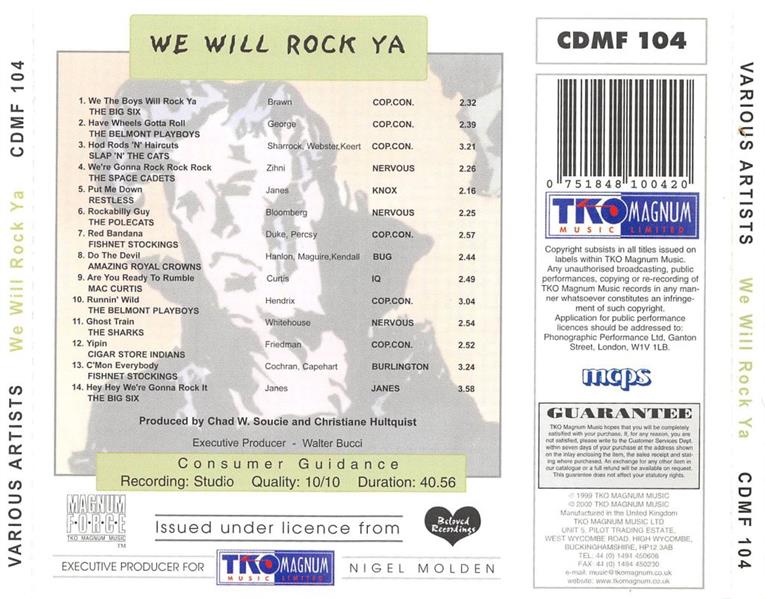 CD - VA - We Will Rock Ya