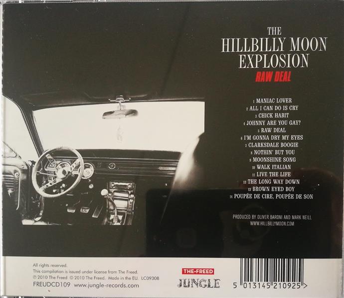 CD - Hillbilly Moon Explosion - Raw Deal