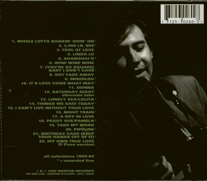 CD - Bobby Fuller - El Paso Rock Vol. 2