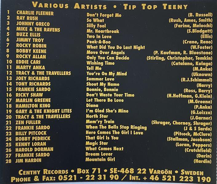 CD - VA - Tip Top Teeny Vol. 1