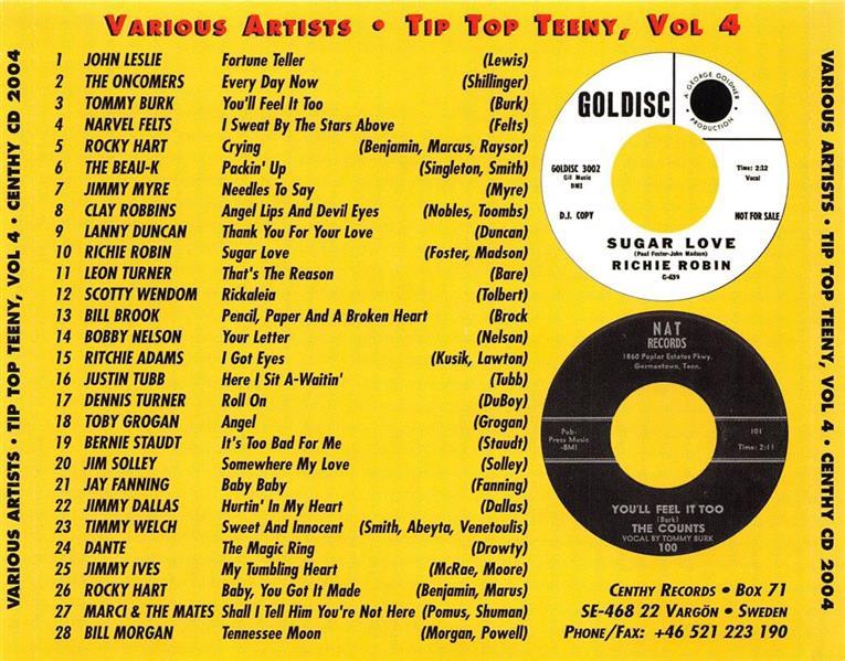 CD - VA - Tip Top Teeny Vol. 4