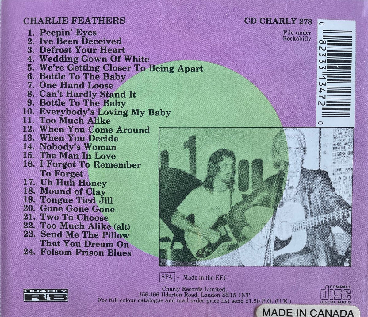CD - Charlie Feathers - Gone Gone Gone