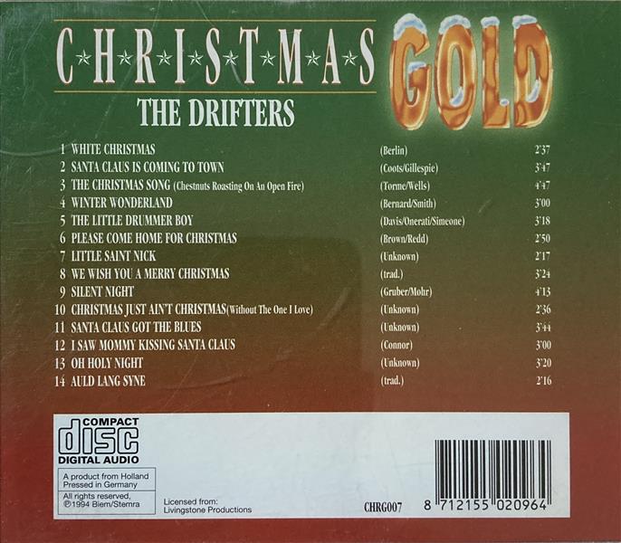 CD - Drifters - Christmas Gold