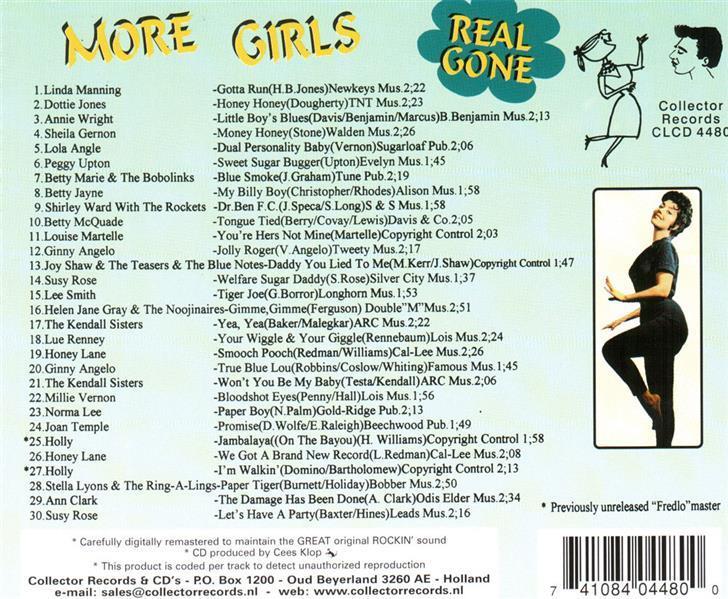 CD - VA - More Real Gone Girls
