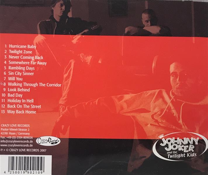 CD - Johnny Joker & Twillight Kids - Somewhere Far Away