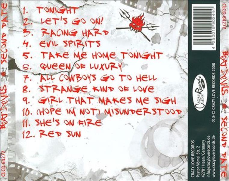 CD - Beat Devils - Second Date