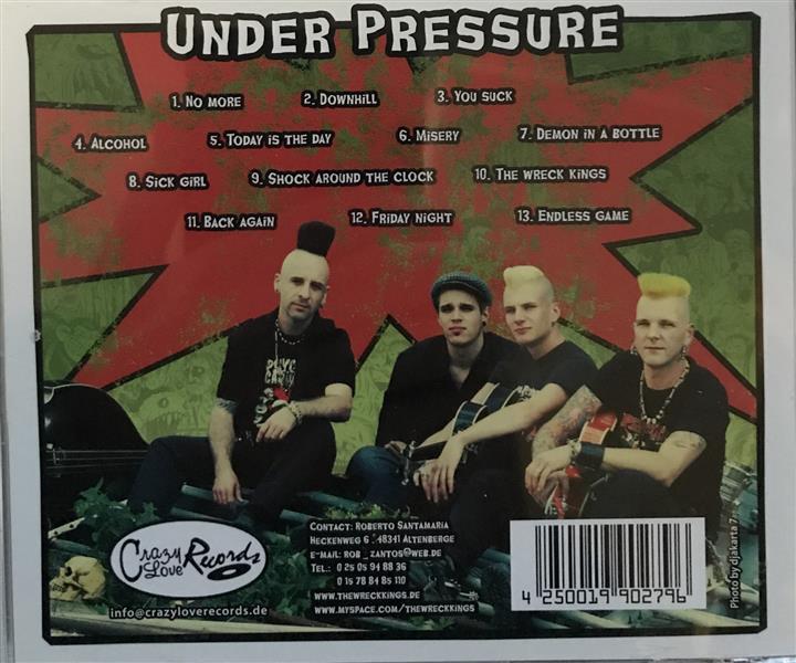 CD - Wreck Kings - Under Pressure