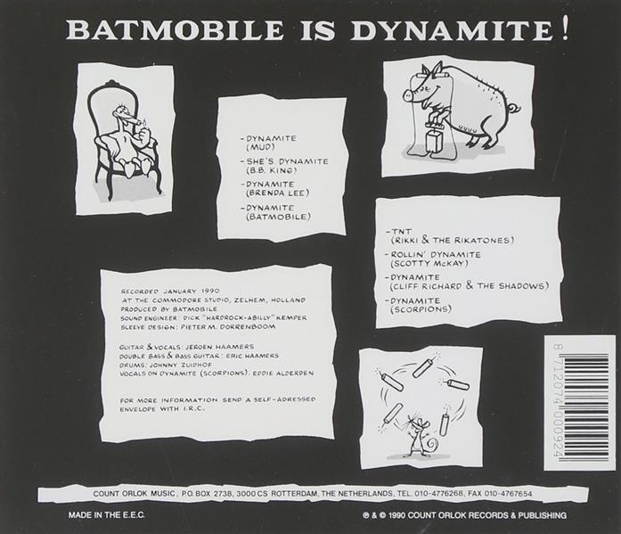 CD - Batmobile - Batmobile Is Dynamite