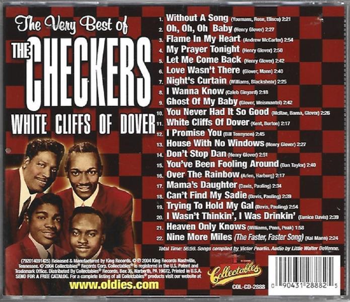 CD - Checkers - The Very Best Of - White Cliffs Of Dover