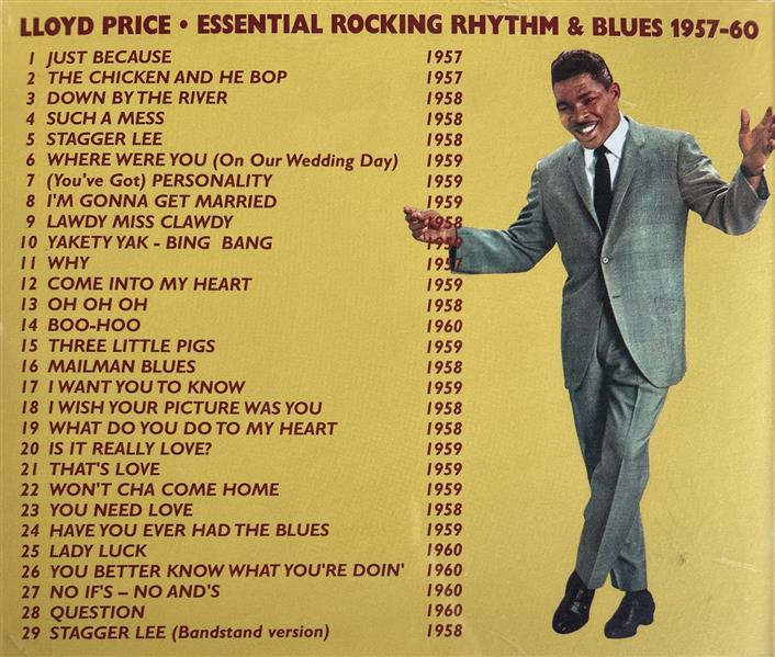 CD - Lloyd Price - Essential Rocking Rhythm & Blues 1957 - 60