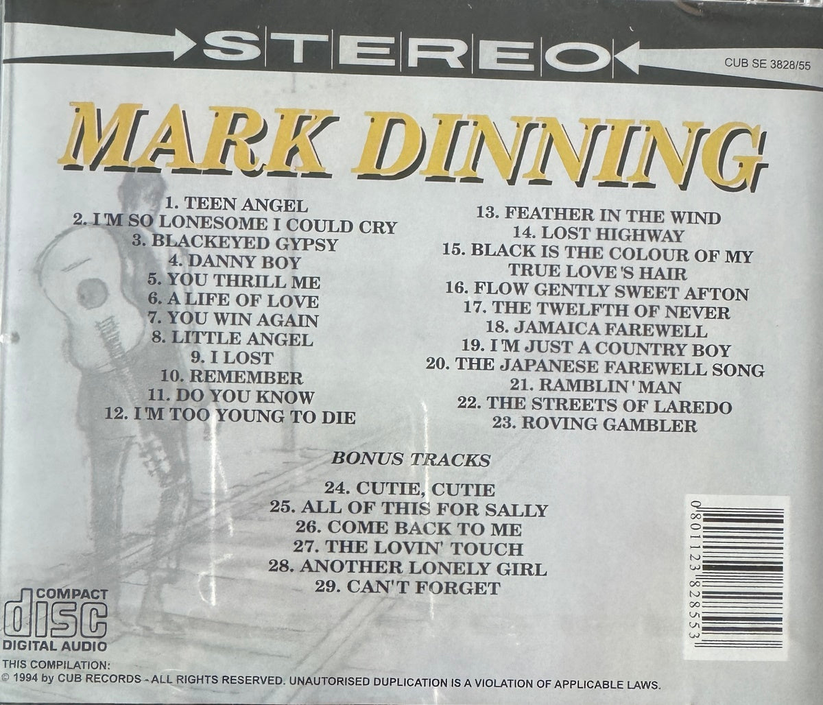 CD - Mark Dinning - Teen Angel