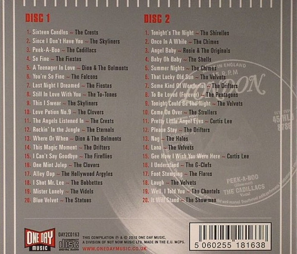 CD-2 - VA - London American Doo Wop 1959-1961