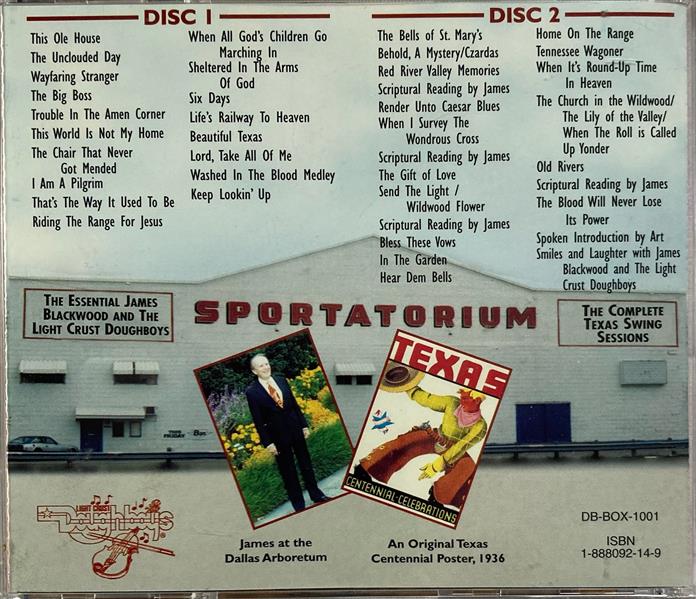 CD - James Blackwood And The Light Crust Doughboys - The Essential-The Complete Texas Swing Sessions