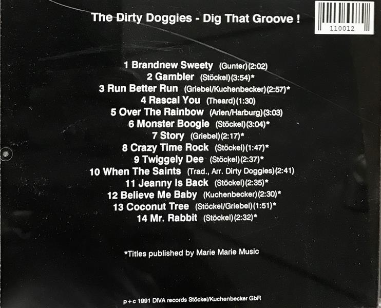 CD - Dirty Doggies - Dig That Groove