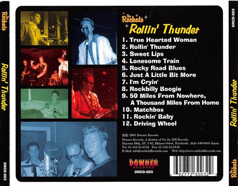 CD - Rockats - Rollin' Thunder