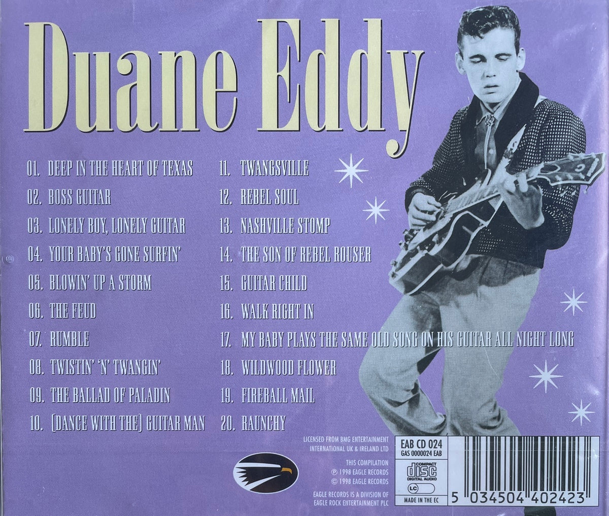 CD - Duane Eddy - The Masters