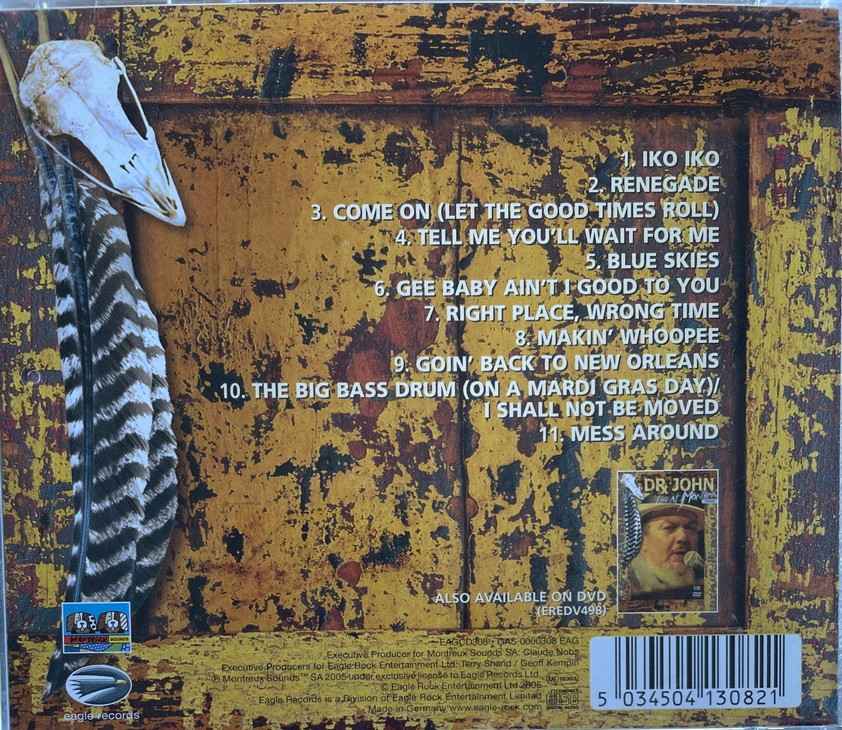 CD - Dr. John - Live At Montreux 1995