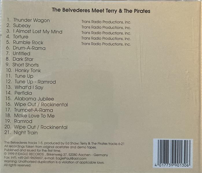 CD - Belverdes Meet Terry & The Pirates