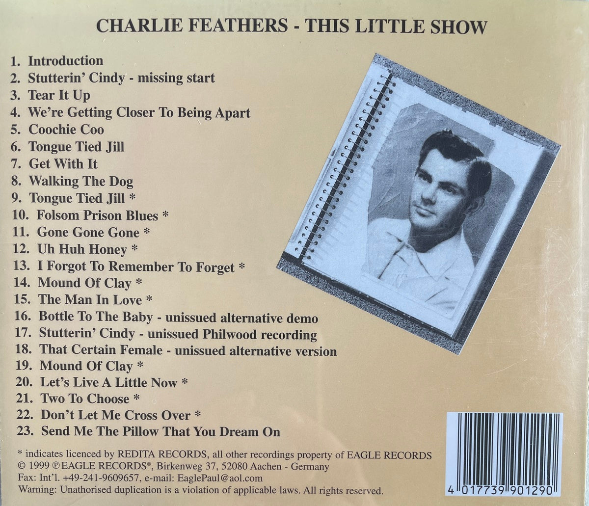 CD - Charlie Feathers - The King Of Rockabilly