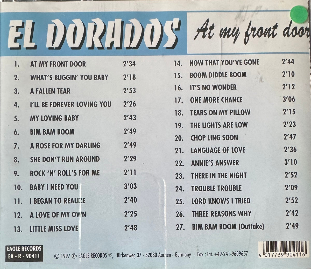 CD - El Dorados - At My Front Door