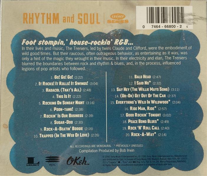 CD - Treniers - The Best Of They Rock! They Roll! They Swing!