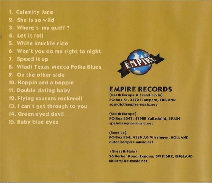 CD - Jumpcats - Where's My Quiff?