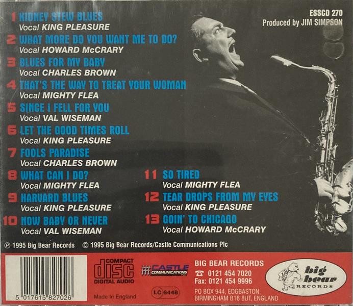 CD - King Pleasure & The Biscuit Boys - Blues & Rhythm Review Vol.1