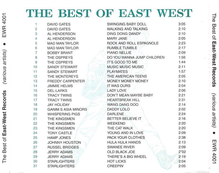 CD - VA - The Best Of East-West Records