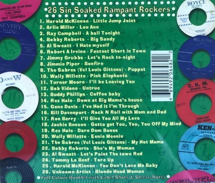 CD - VA - Rock'n'Roll Orgy Vol. 8