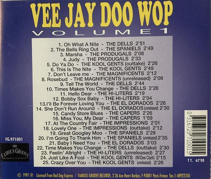 CD - VA - Vee Jay Doo Wop Vol. 1