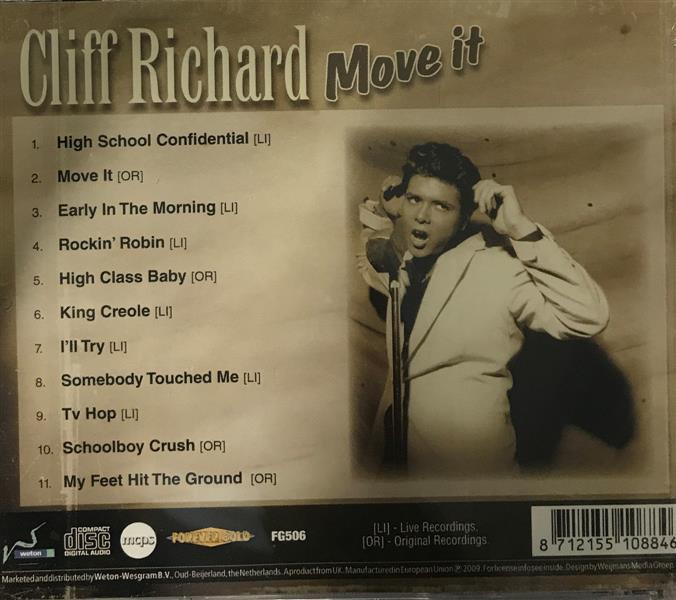 CD - Cliff Richard - Move it