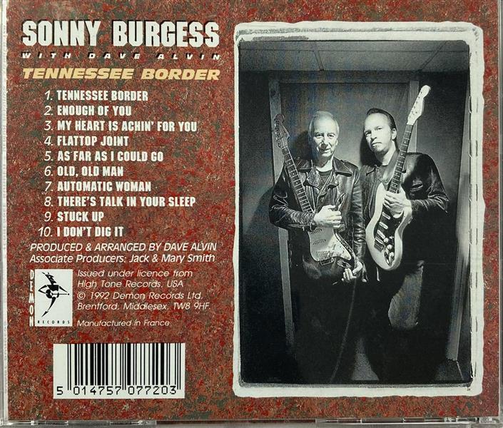 CD - Sonny Burgess With Dave Alvin - Tennessee Border