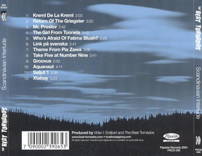 CD - Beat Tornados - Scandinavian Interlude