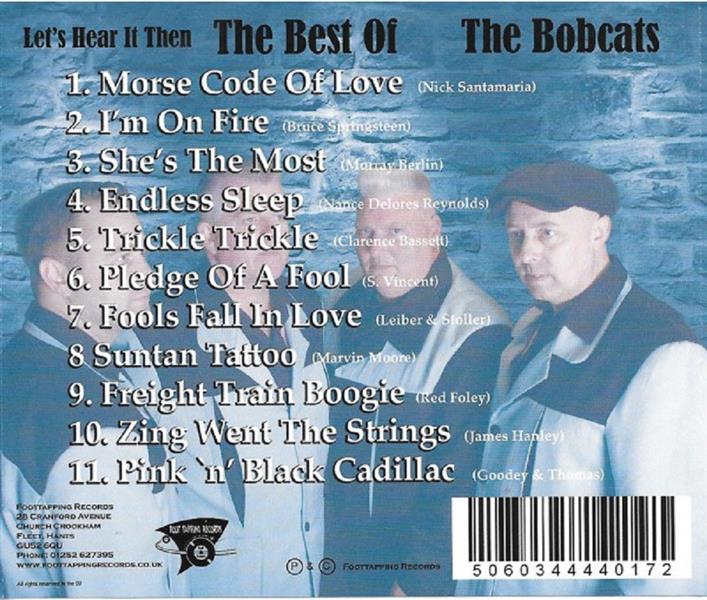 CD - Bobcats - Let's Hear It Then - The Best Of