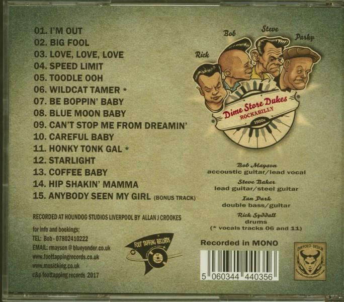 CD - Dime Store Dukes - Can't Stop Me From Dreamin'