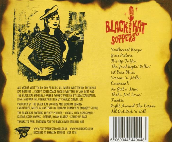 CD - Black Kat Boppers - same