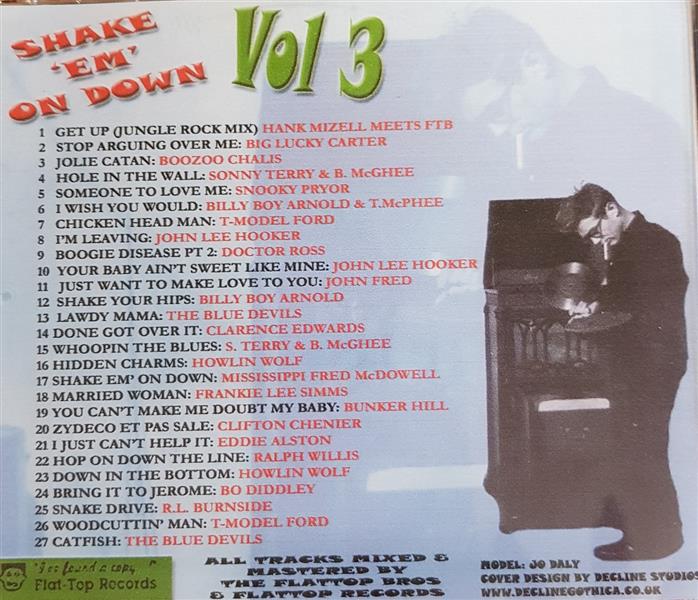 CD - VA - Shake 'Em On Down Vol. 3
