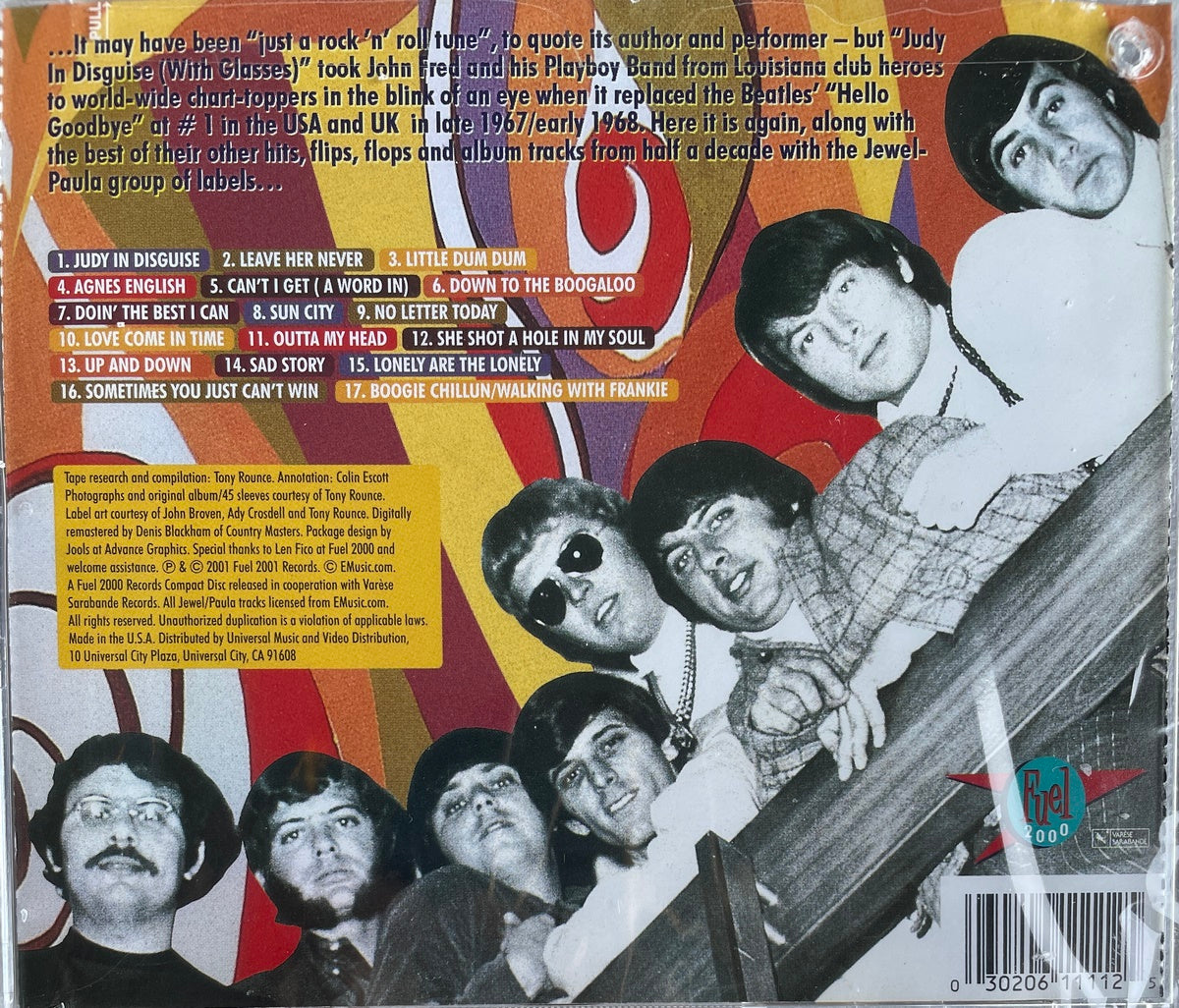 CD - John Fred And His Playboy Band - Absolutely The Best Of