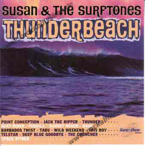 CD - Susan & The Surftones - Thunderbeach
